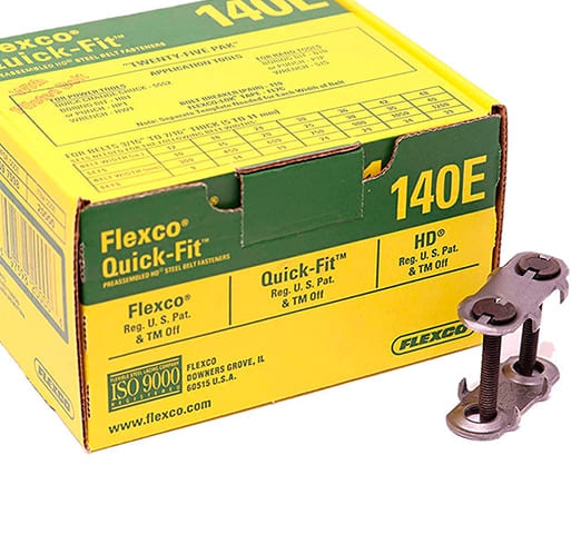 Механический соединитель FLEXCO® BOLT SOLID PLATE 140E